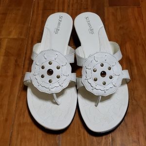 St. John's Bay Leather Sandals Size 10M